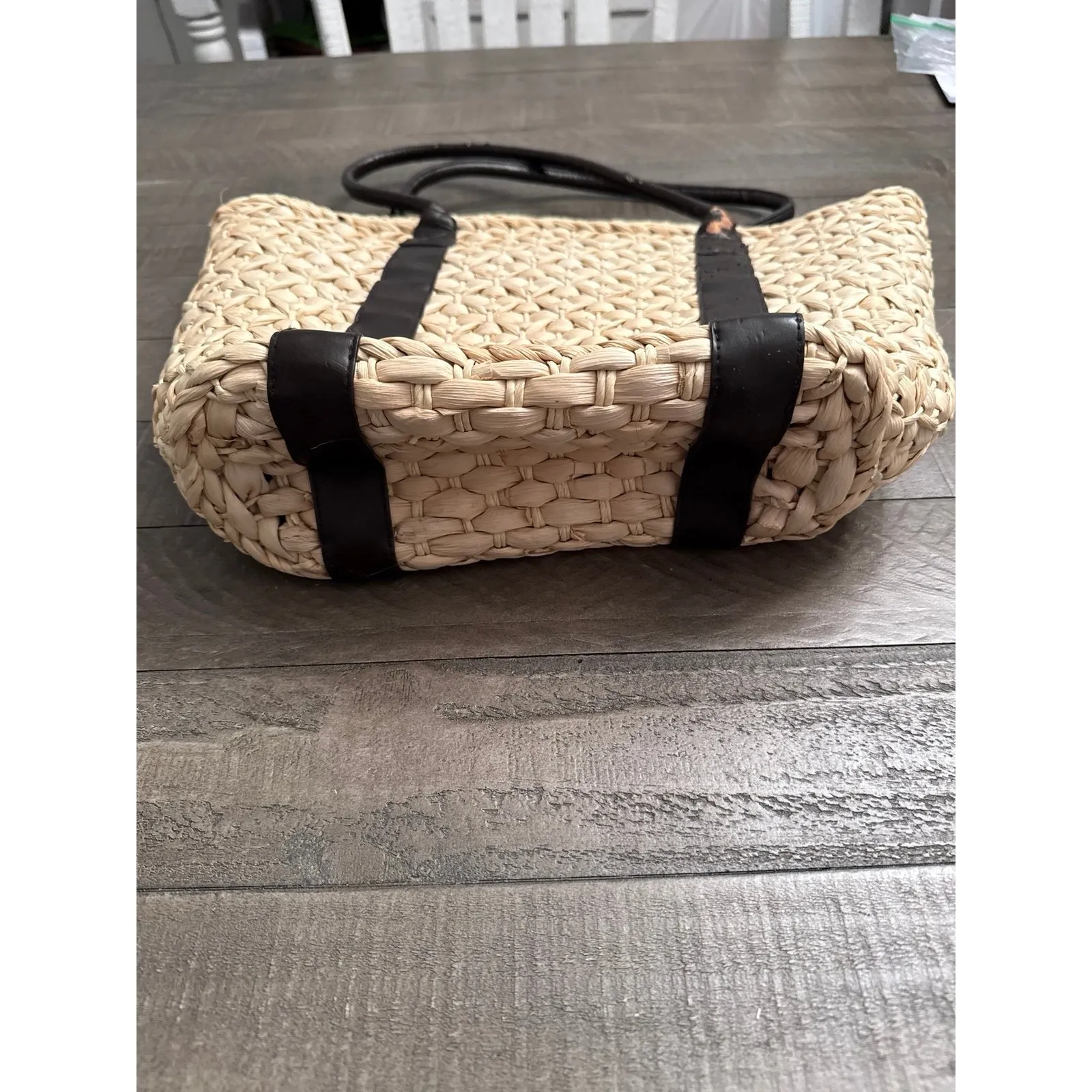 H&M Straw Small Tote Shoulder Bag - Image 4