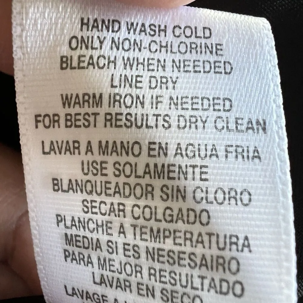 BCBGMAXAZRIA Black Taffeta Beaded Pleat Dress Size 4 Bodycon‎ Mini - Image 16