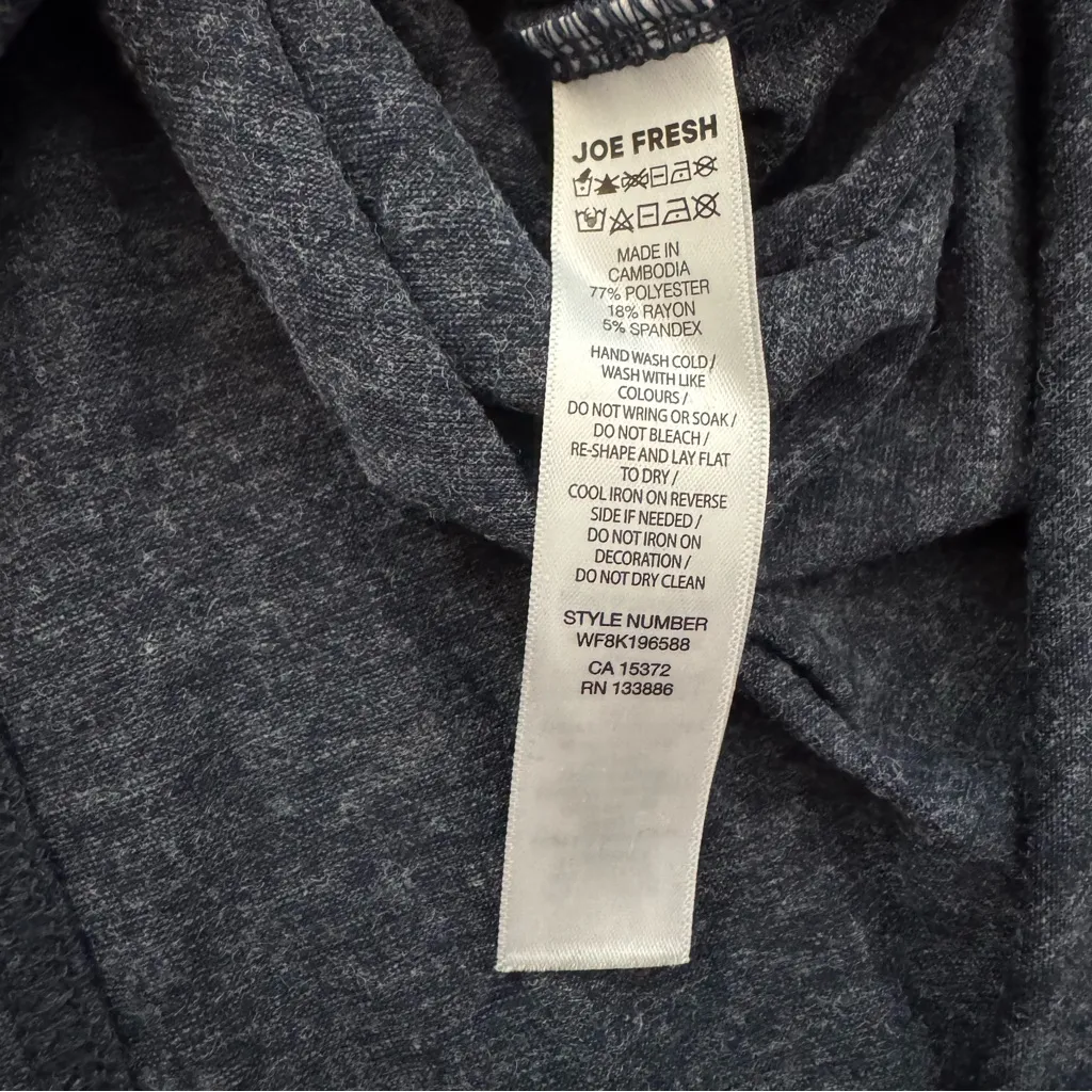 JOE FRESH blue v-neck tunic, size M - Image 8