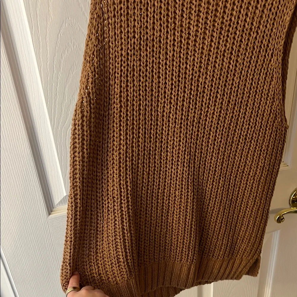 Abercrombie & Fitch Brown Crew Neck Sweater - Image 3