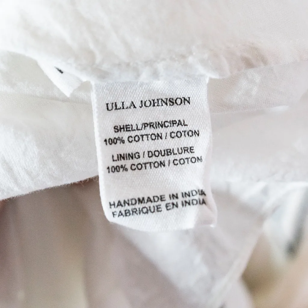 NEW Ulla Johnson Alma Cotton Gauze Sequin Beaded Embroidered Tiered Maxi Dress 2 - Image 3