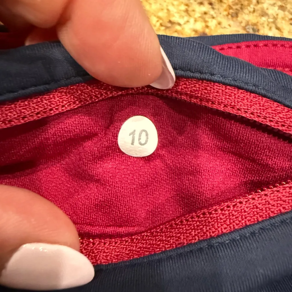 Lululemon Run Speed Short 2.5” Inky Floral Ghost Inkwell Bumble Berry Size 10 - Image 8