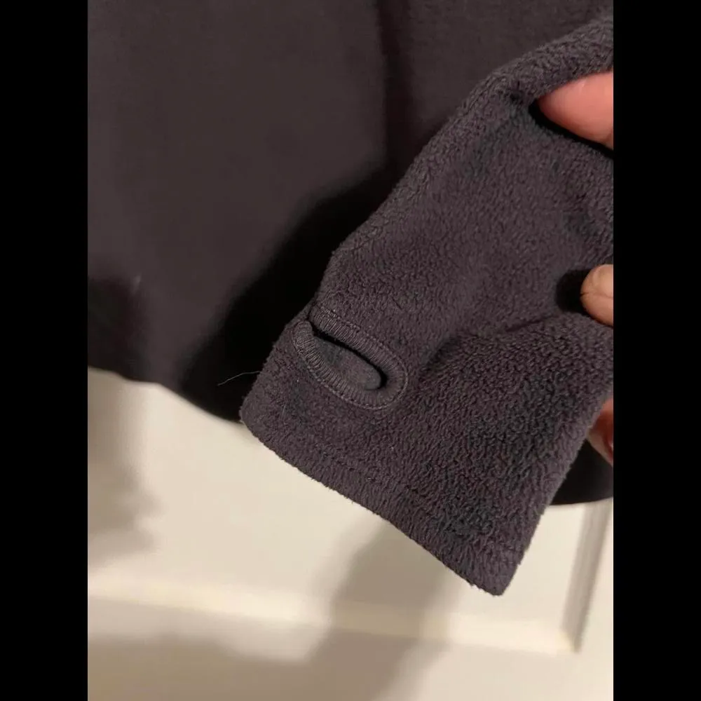 Cuddl Duds Cozy Soft Fleece Long Sleeve Top - Dark Gray - Image 7