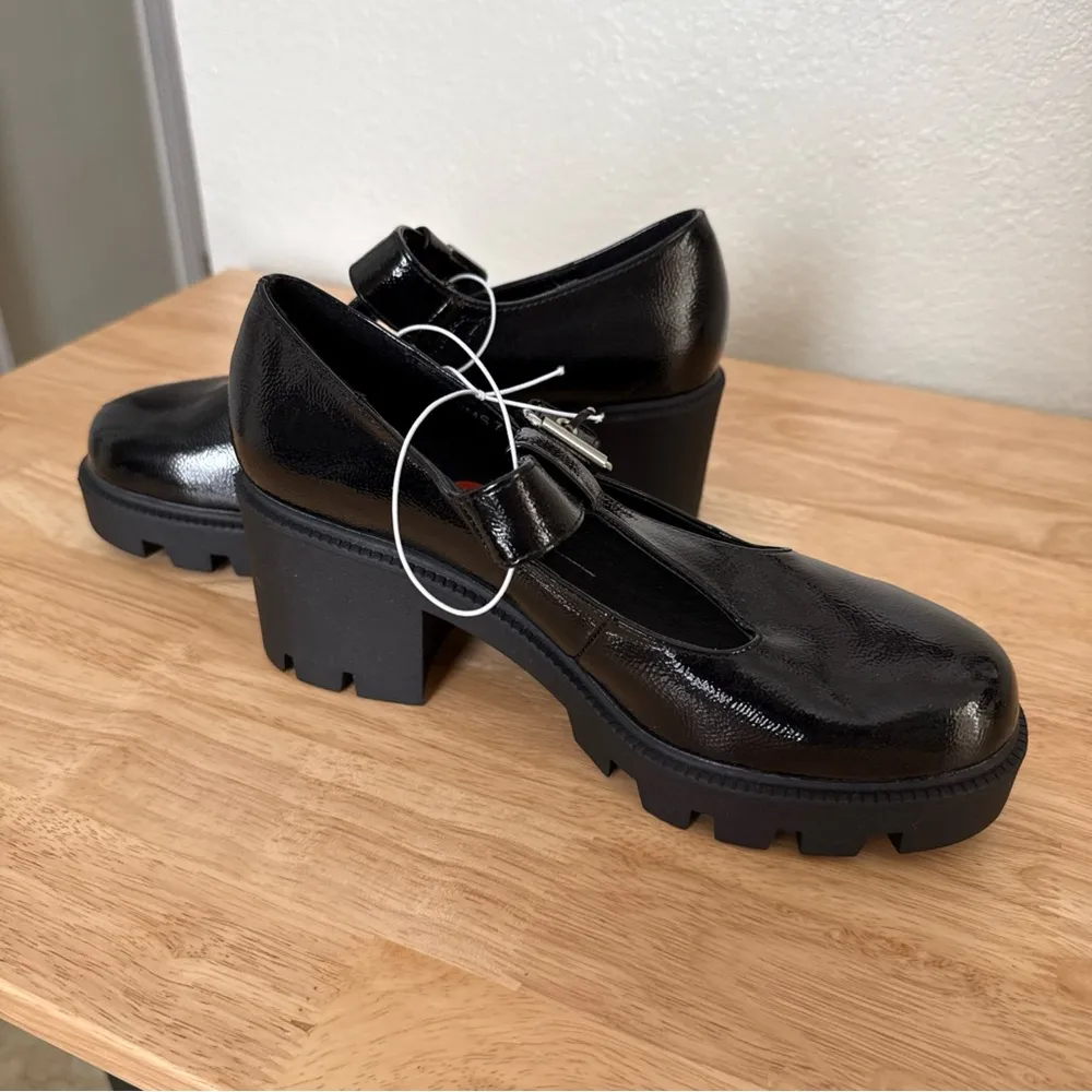 Dolce Vita Women’s Black Patent Leather Mary Jane Chunky Platform 90’s Sz 7 NWT - Image 4