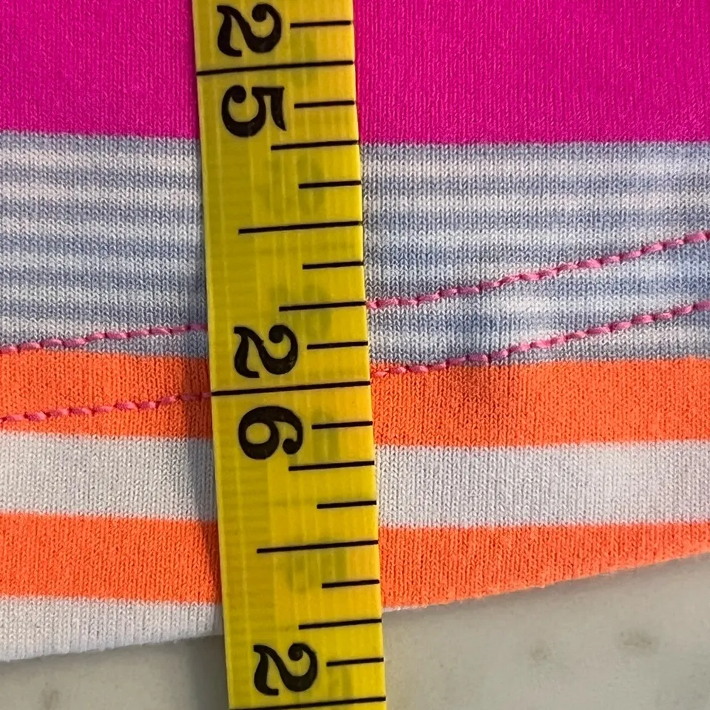 Lululemon Cool Racerback
Groovy Stripe Multi Tank Size 6 EUC - Image 5