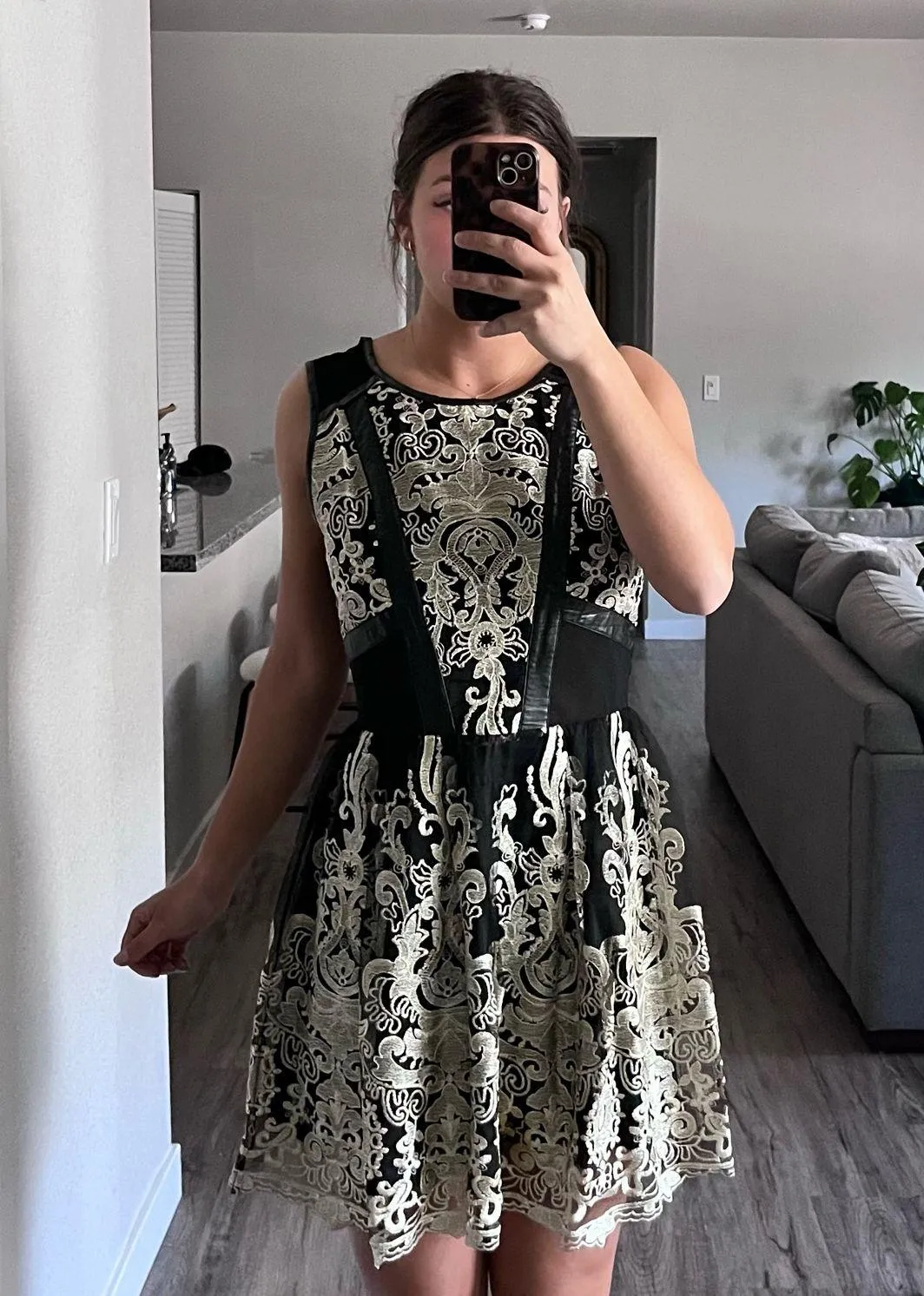 ASTR The Label Dress Mini Lace  - Image 2