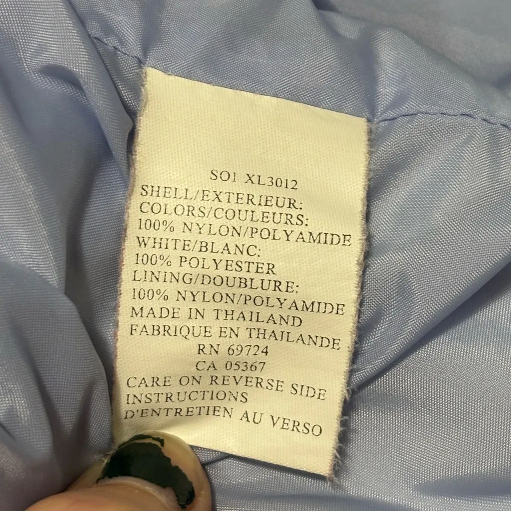 Columbia Blue Tones Windbreaker Jacket - Image 7