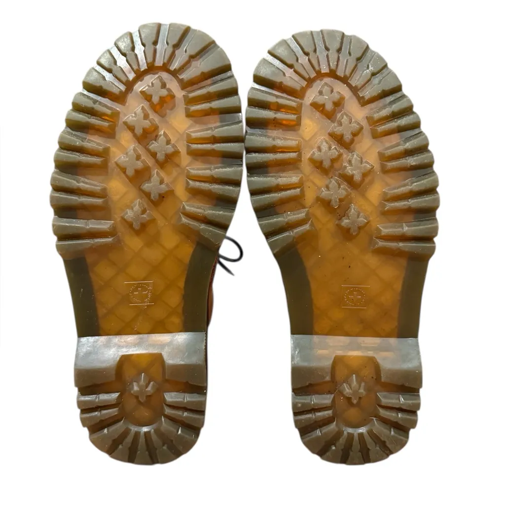 Dr. Martens Luana 1460 AirWair Red Leather Chunky Combat Boots EU 42 - Image 6