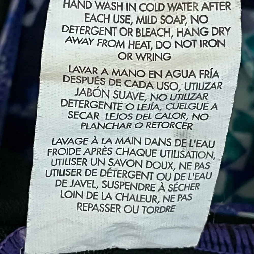 TYR Shirt Women's L(10/12) Blue Shea 2 - Image 8