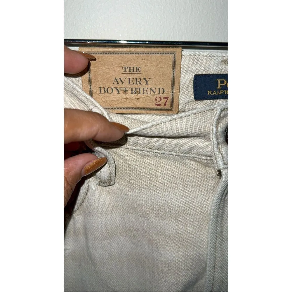 Polo Ralph Lauren “The Avery Boyfriend” patch Jeans - Image 5