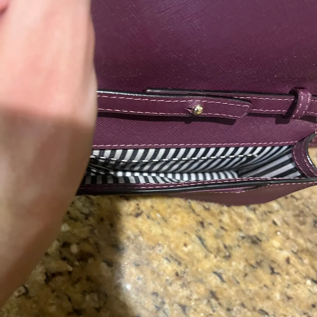Kate Spade Plum Crossbody Bag - Image 9