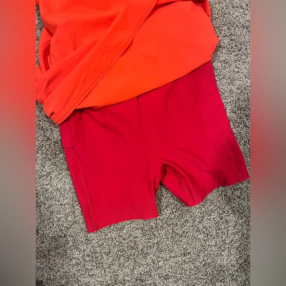 Outdoor Voices Orange Exercise Dress - Image 4