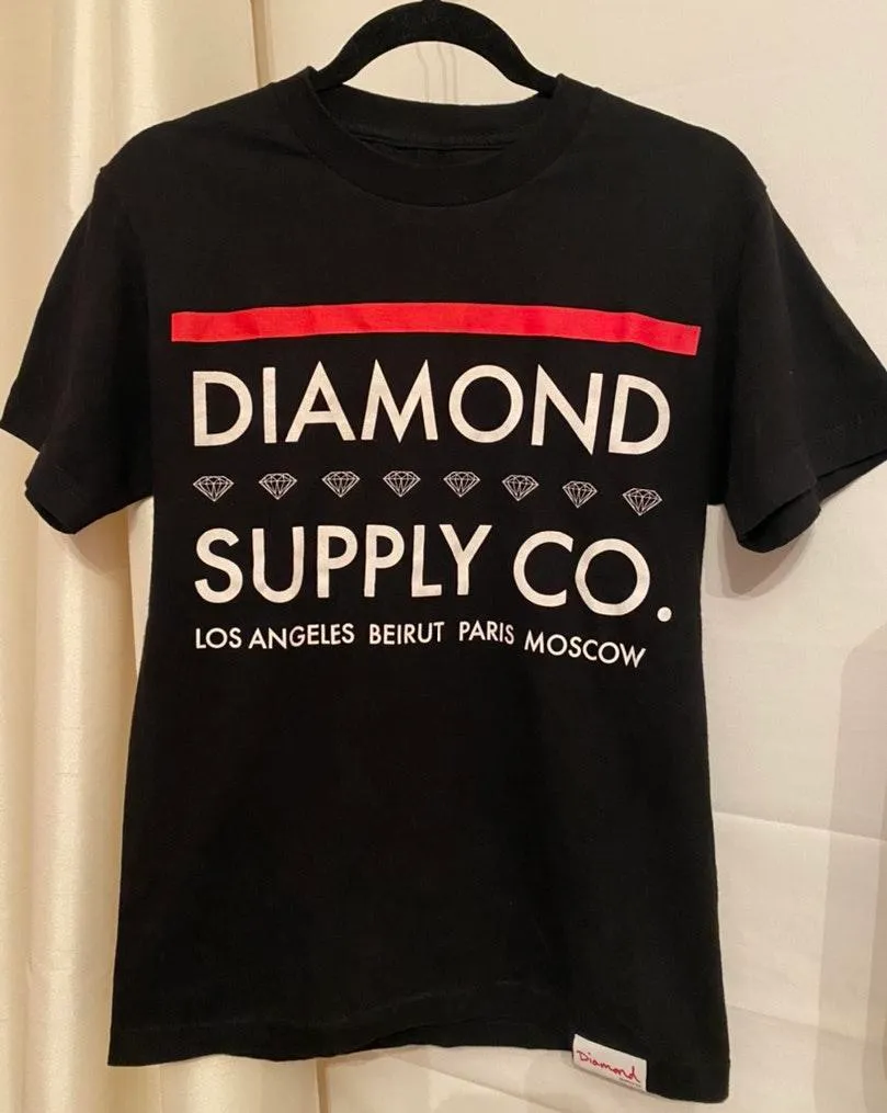 Diamond Supply Co Roots Black T-Shirt  - Image 2