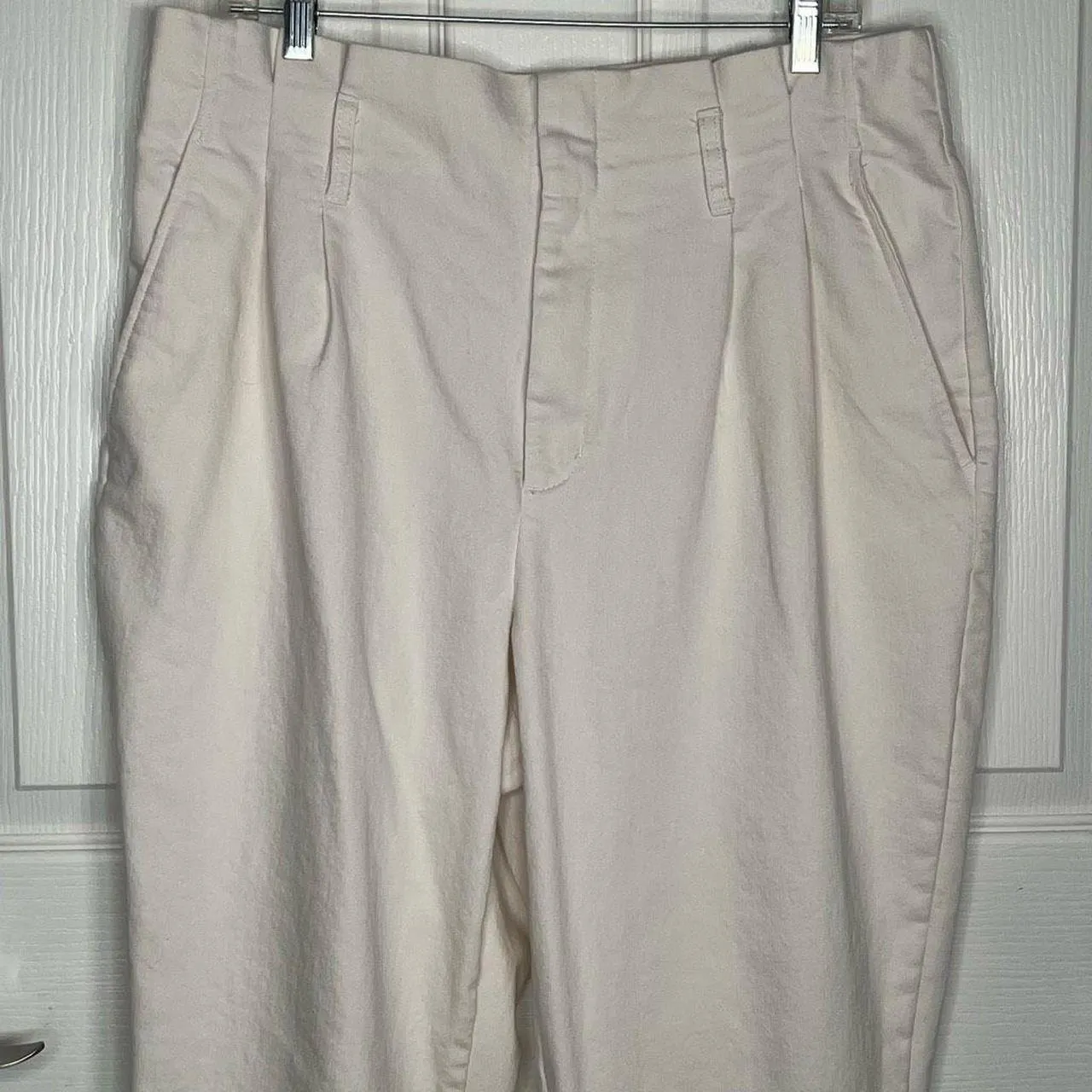 A New Day Cream Paperbag Waist Pants - Image 2