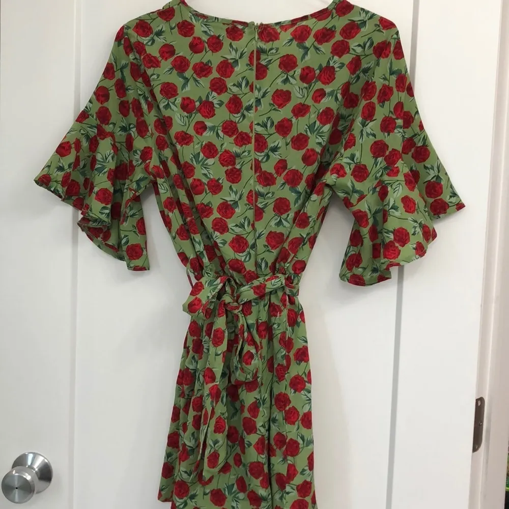 Armani Exchange AX green rose jumper - Image 4