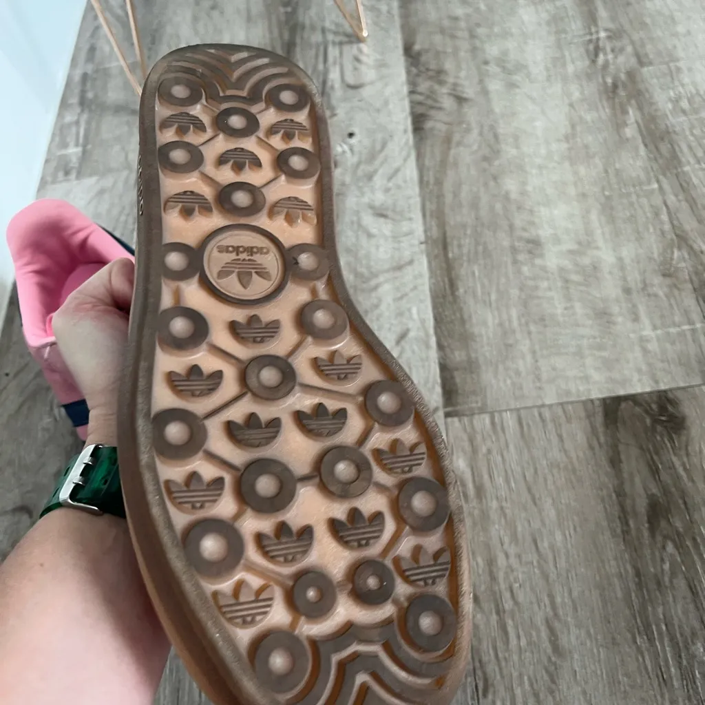 Adidas, Women’s ‘Gazelle Bold’ Platform Sneaker - True Pink, Green, White Size 9 - Image 9