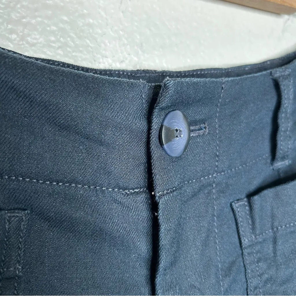 Maeve by Anthropologie The Colette linen blend pants blue 25P - Image 4