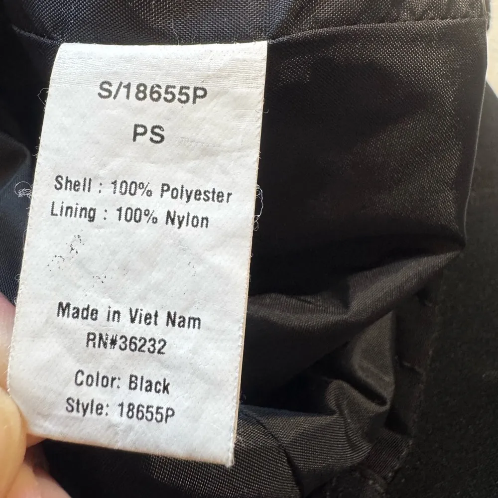 Gallery Quilted Jacket - Black - Petite Small - Light Weight - Lined - Image 3