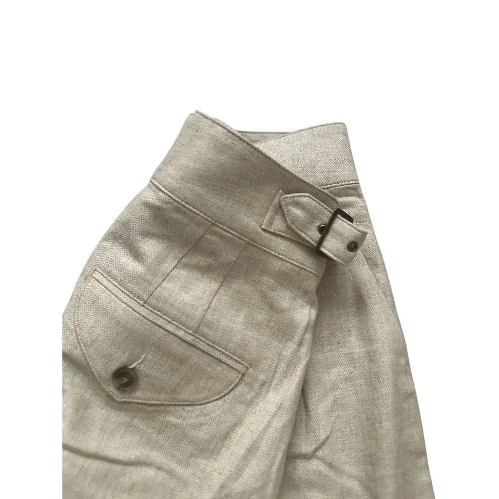 BANANA REPUBLIC High Waisted Khaki Safari Shorts Size 6 NEW NWT - Image 8