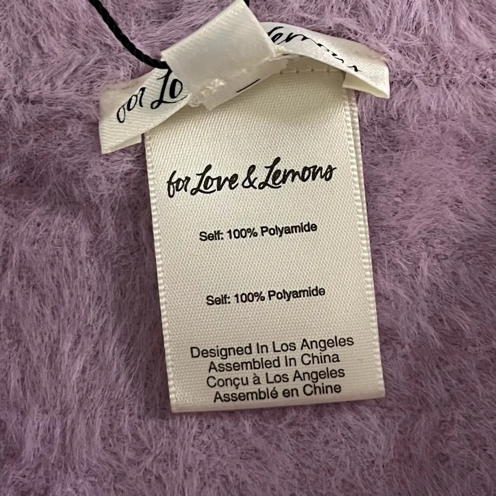 For Love and Lemons • NWT Lilac Lavender Fuzzy Cozy Mini Shorts - Image 7