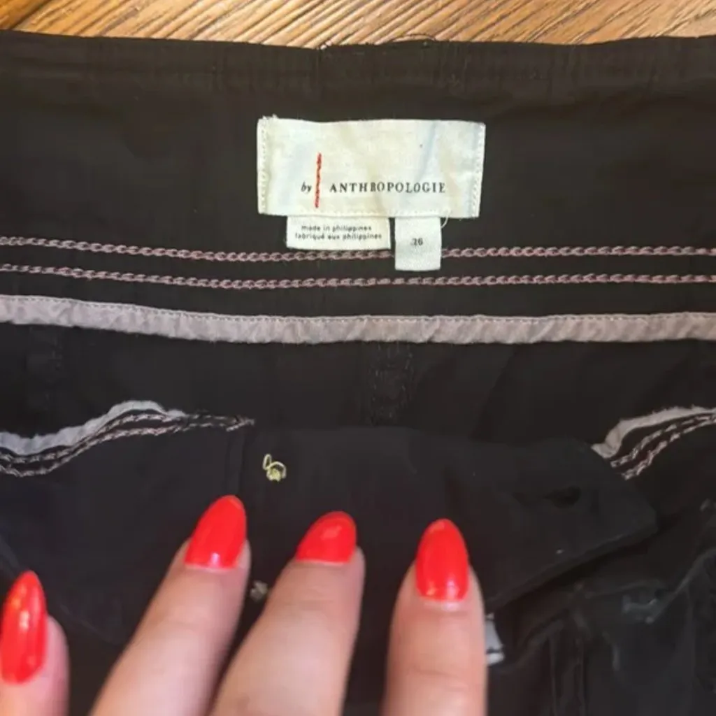 Anthropologie the Naomi high rise pants size 26 - Image 6