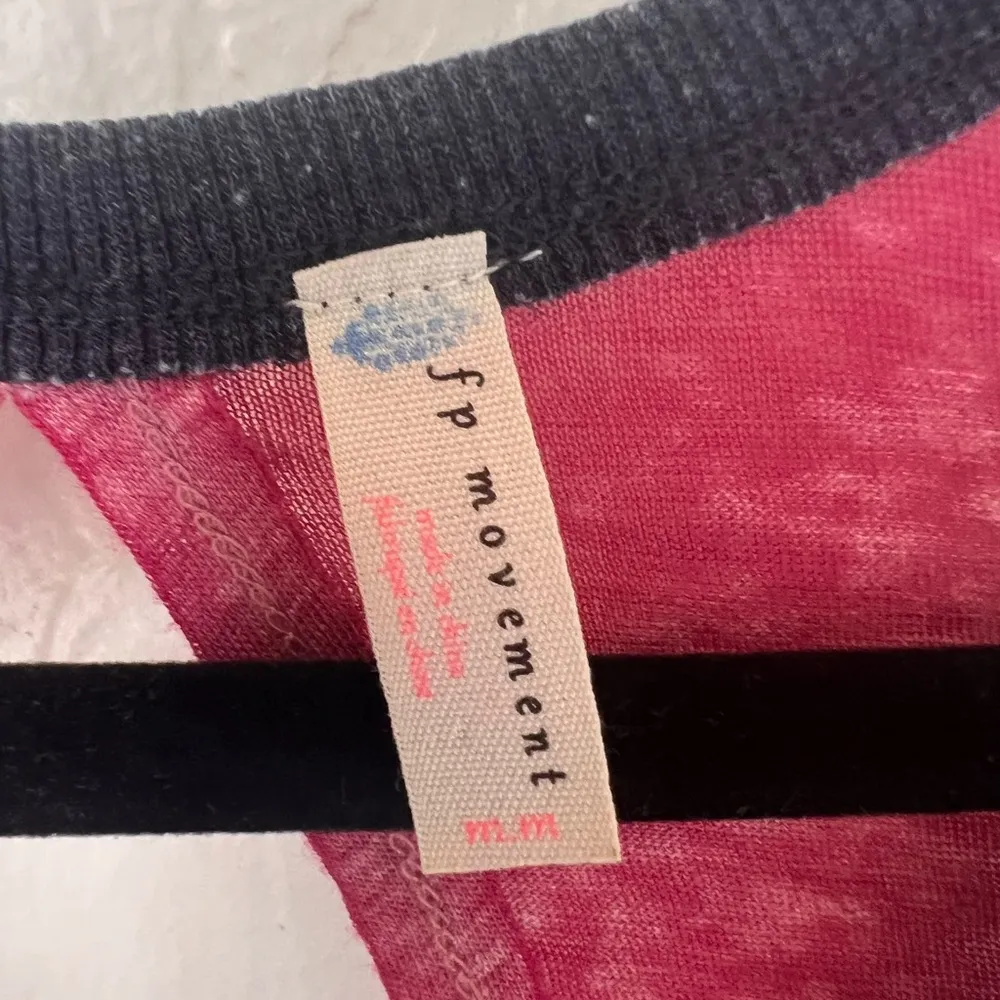 Free People movement split back tank top size M - Image 7