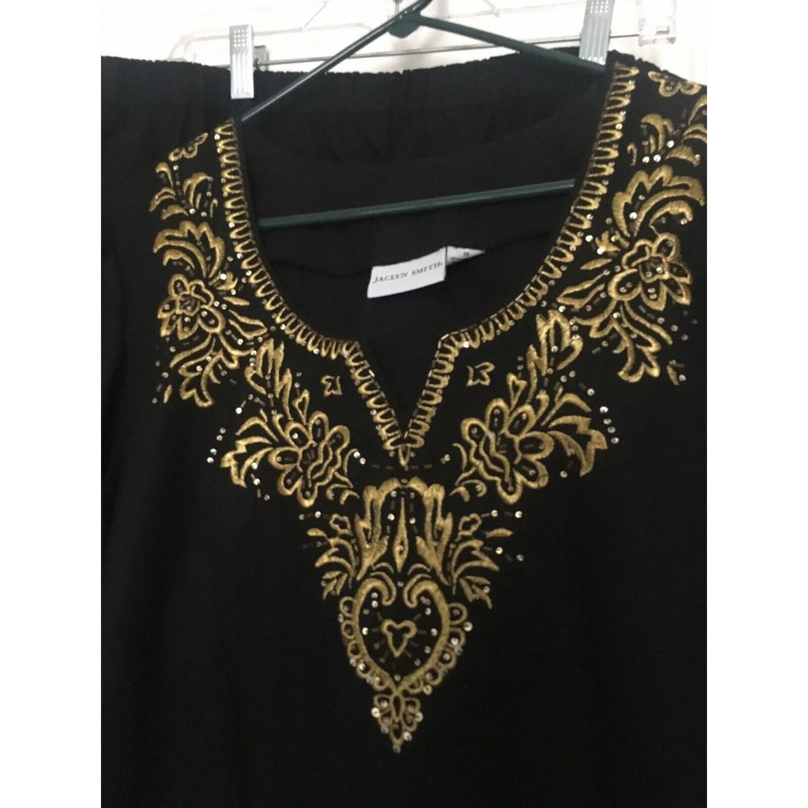 Jaclyn Smith 2pc  Women's Plus Capri Pant Set Pants & Top Size 1X - Image 2