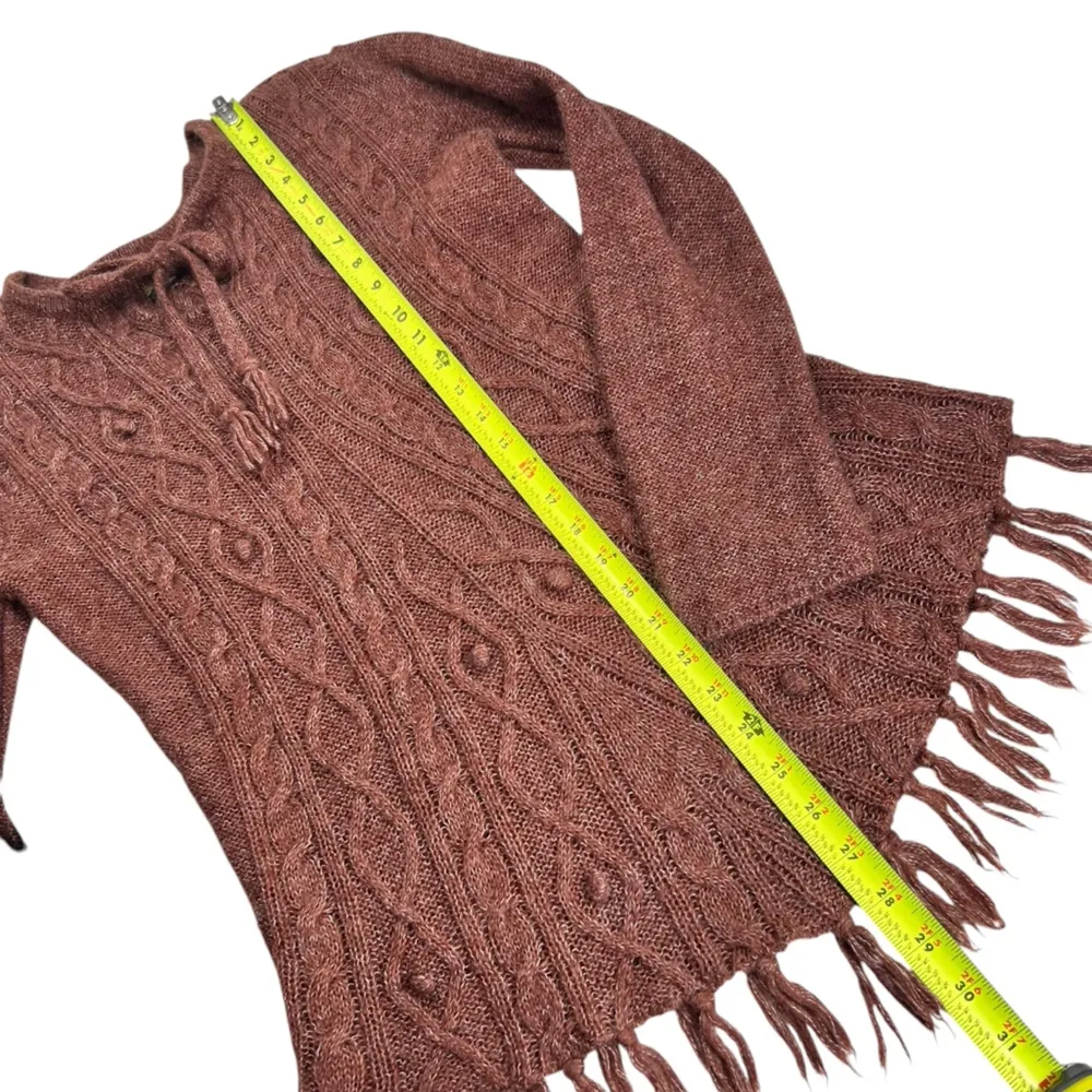 prAna  Shelby poncho fringed sweater - Image 8