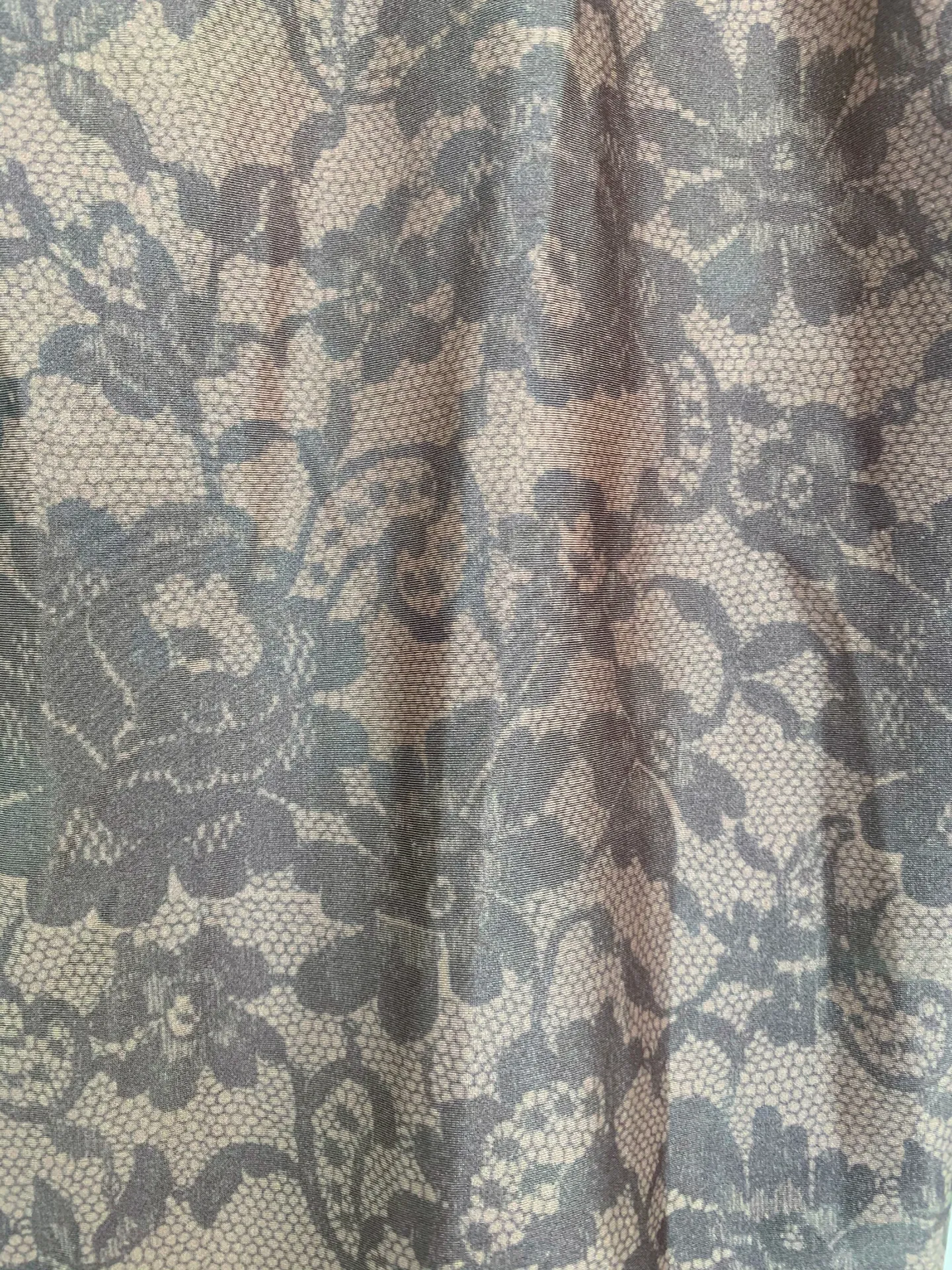 Bodycon Nude Floral Dress - Image 7