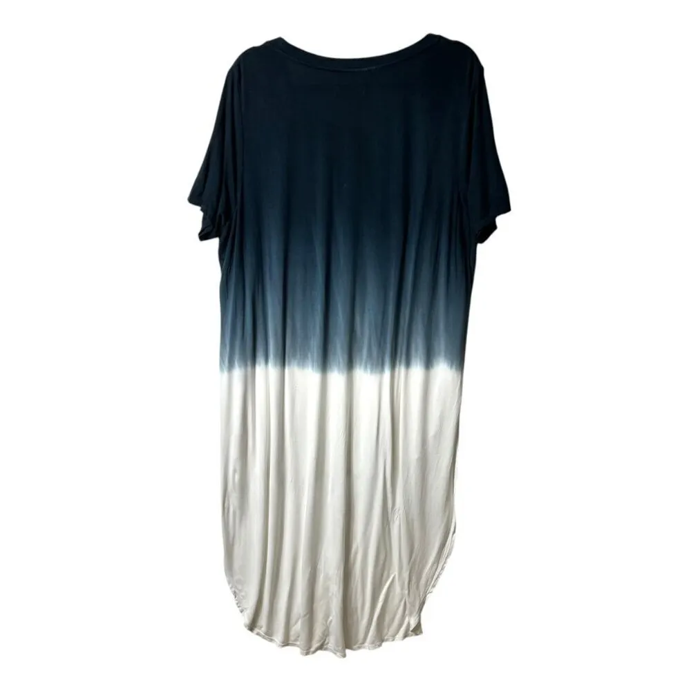 Ava &‎ viv blue ombré high low top women’s size 1X - Image 3