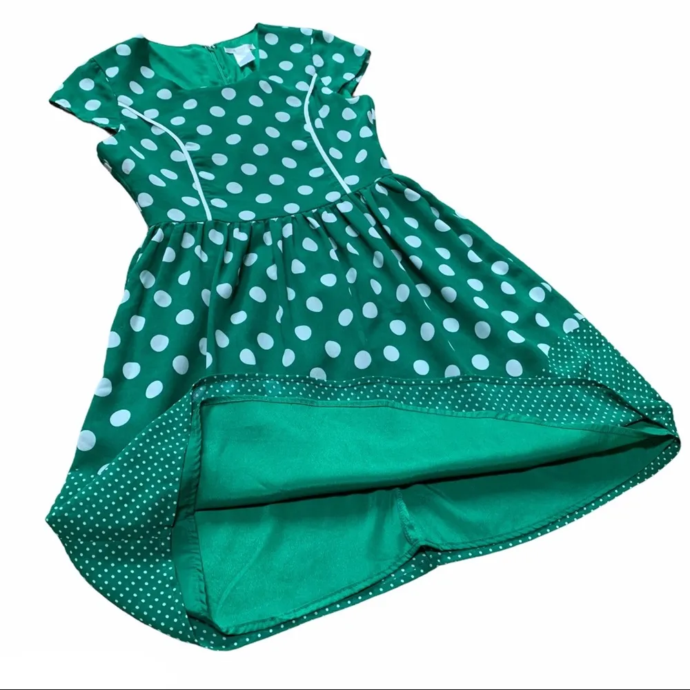 ModCloth Esley Fit & Flare Polka Dot Dress - Image 4