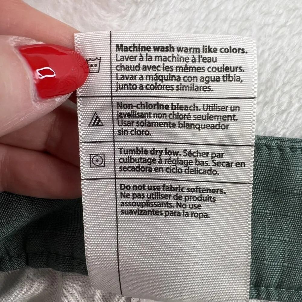 Carhartt Women's 14 Shorts 104213 MKG Musk Green 9" Ripstop Rugged Flex 5 Pocket - Image 11