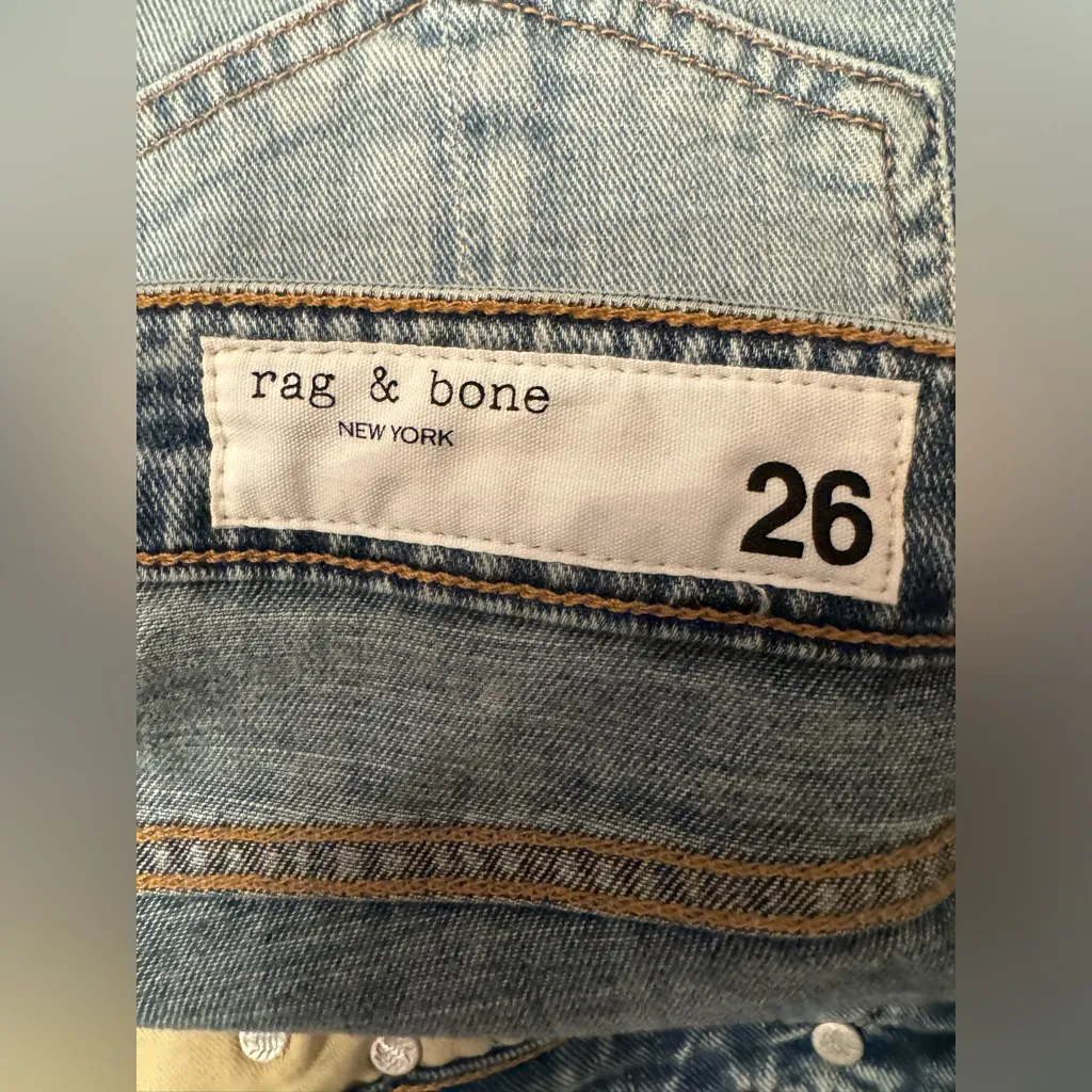 Rag & Bone Cate Skinny Jeans in Stella Wash Women’s Blue Size 26 - Image 11