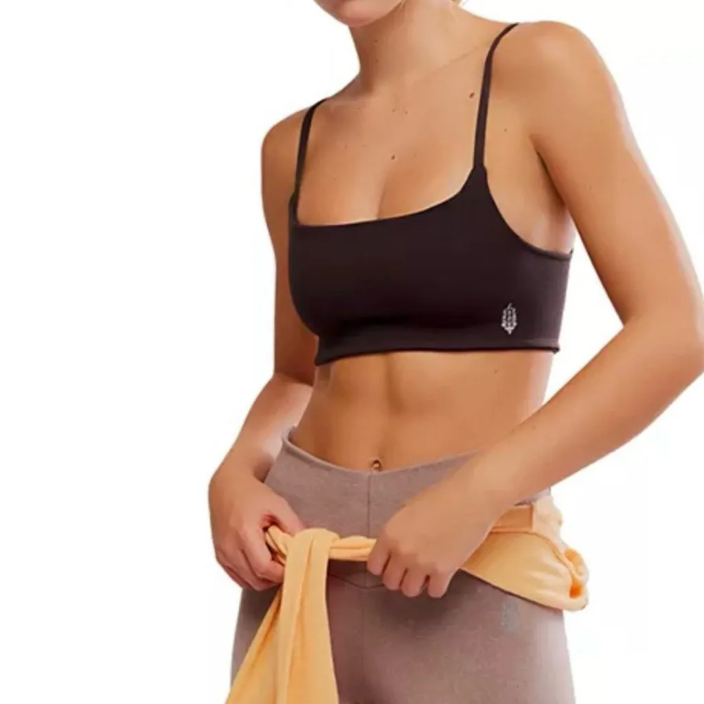 Free People Movement New Shuffle Sports Bra in green size m/l Size M - Image 2