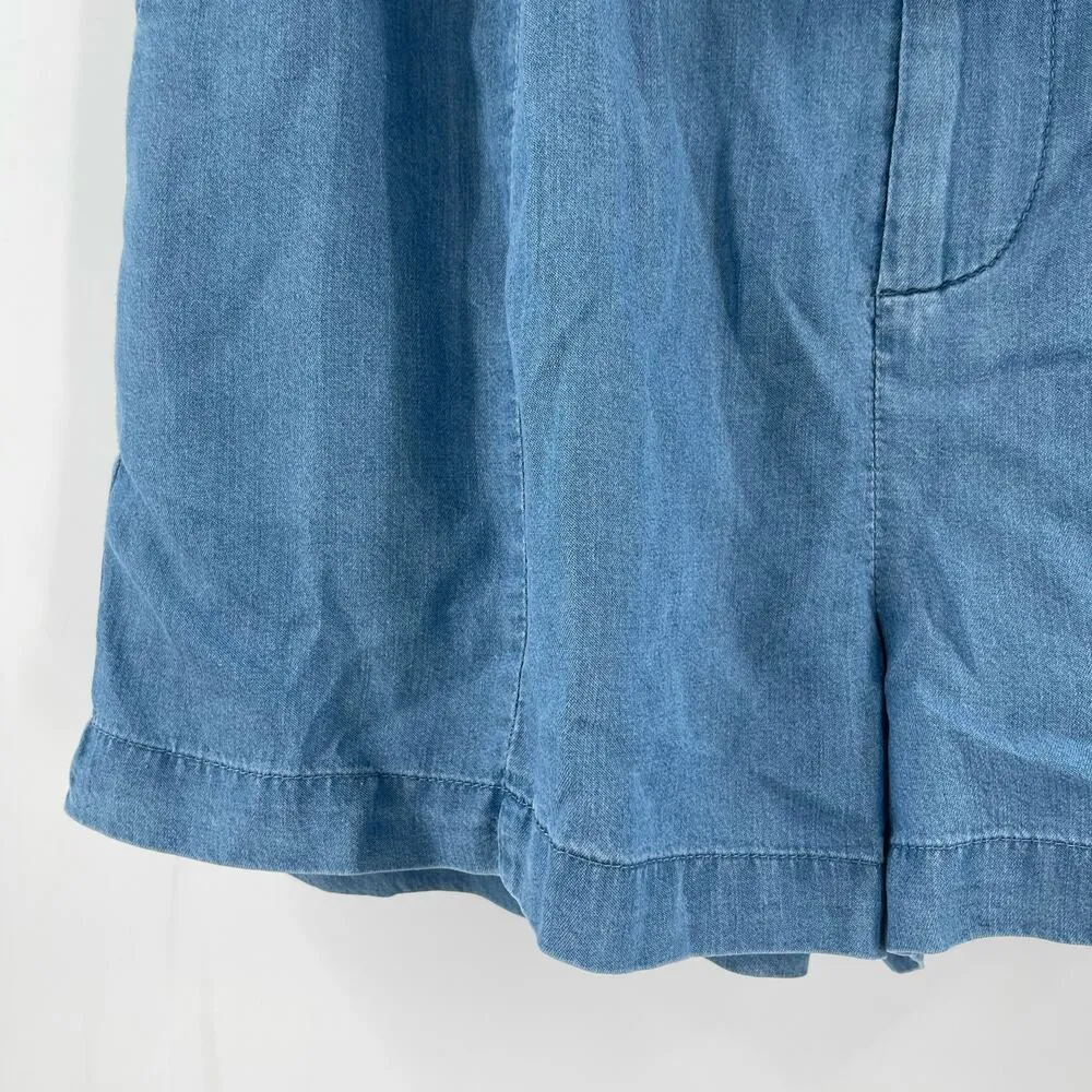 WALTER BAKER Jasmine Shorts Size Small Chambray Denim Blue NWT Lightweight - Image 12