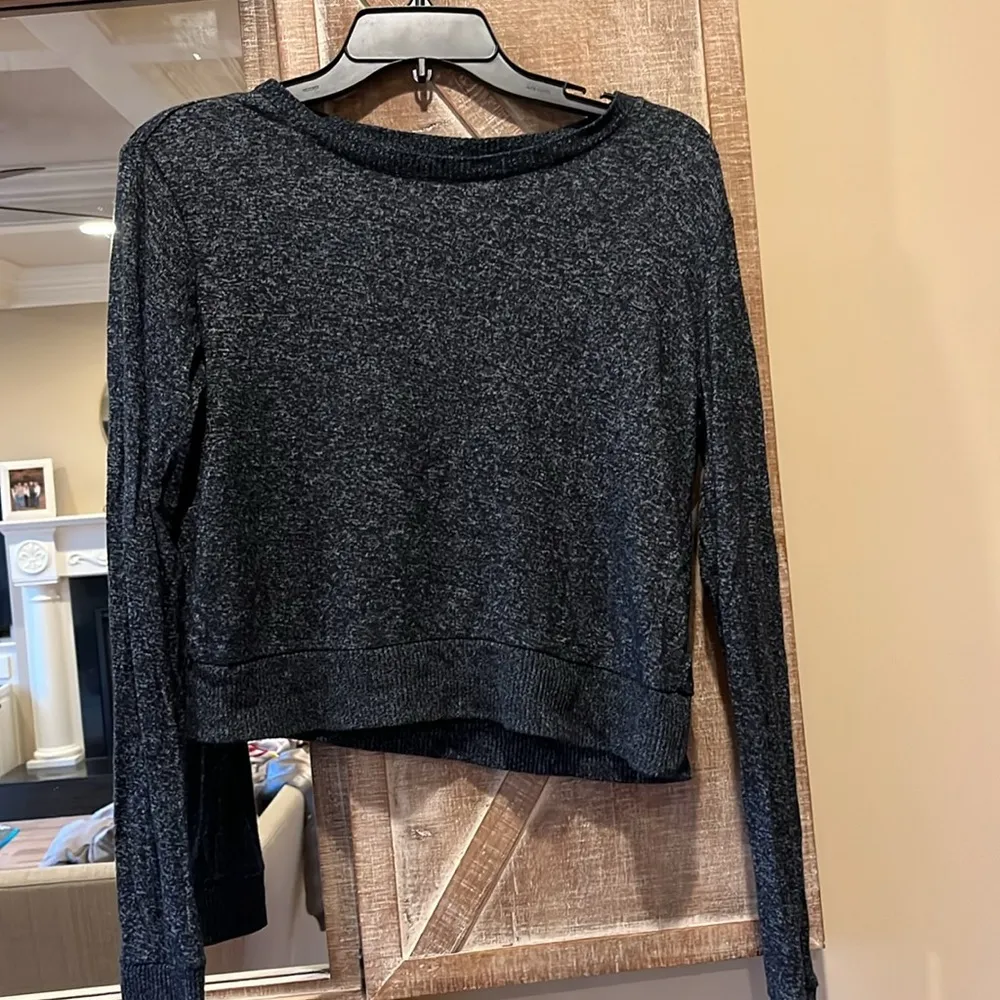 Live Love Dream Workout Top Aeropostale Womens Small Stretchy Lounge Long Sleeve - Image 8