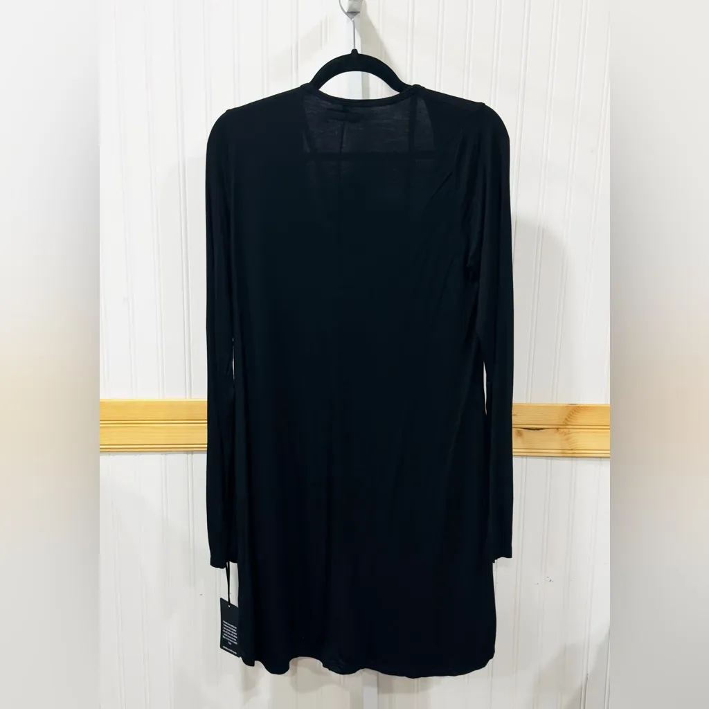 New Revolve Michael Lauren Women’s Leroy Dress Black Large - Image 5