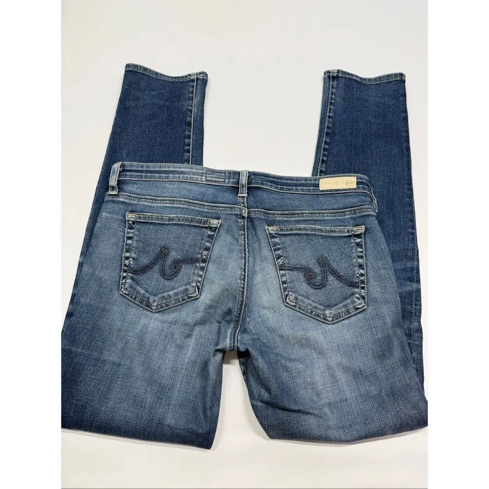 AG Adriano Goldschmidt Women the stilt cigarette leg denim jean size 30R - Image 4