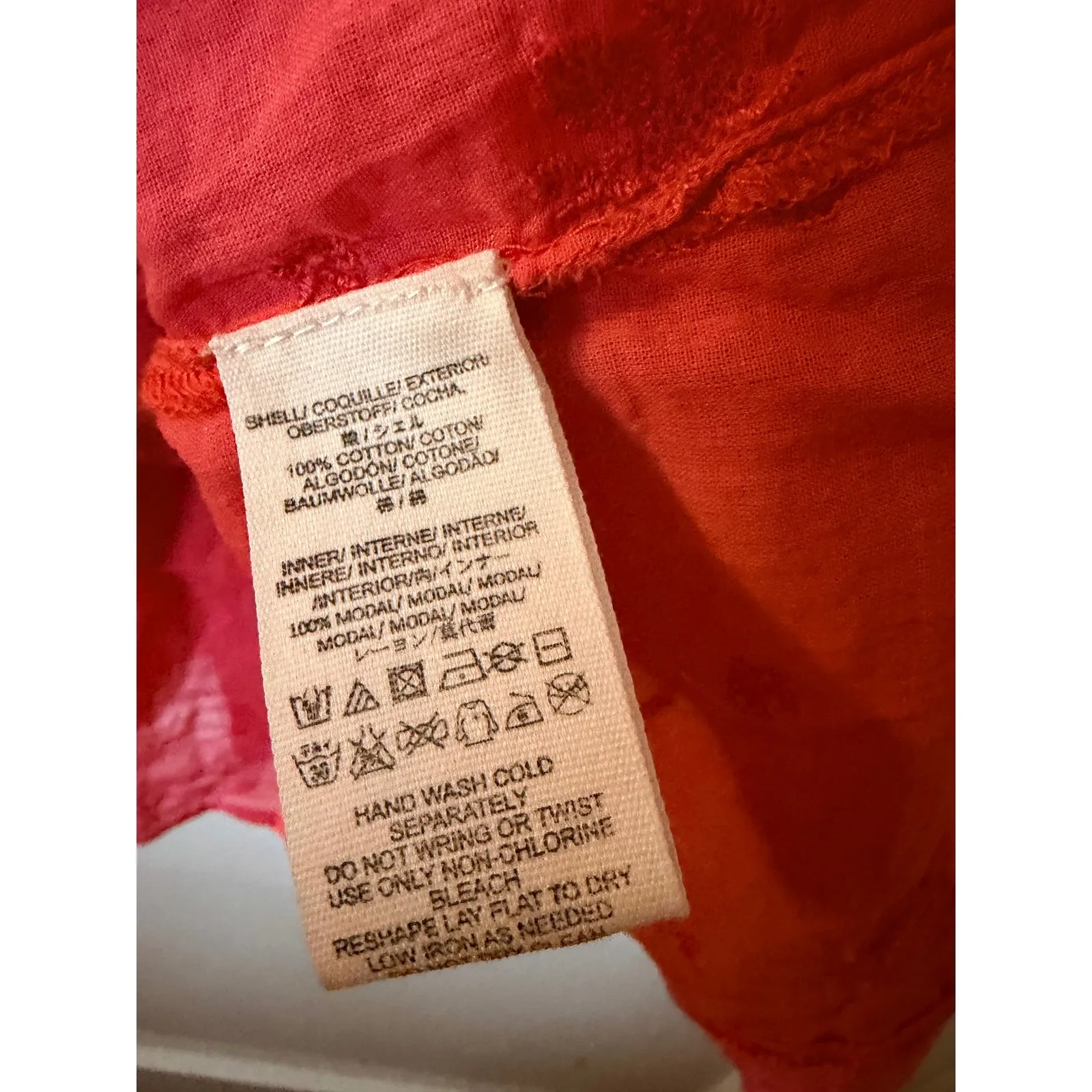 Free People Romantic Revival Coral Soft Feminine Cottagecore Flowy Dress XS S - Image 3