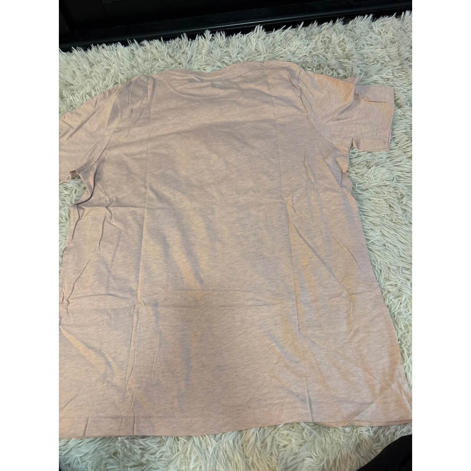 Canvas Santa Baby  Tee Shirt Women's XL Pink Cheetah Santa Claus Christmas NWOT - Image 6