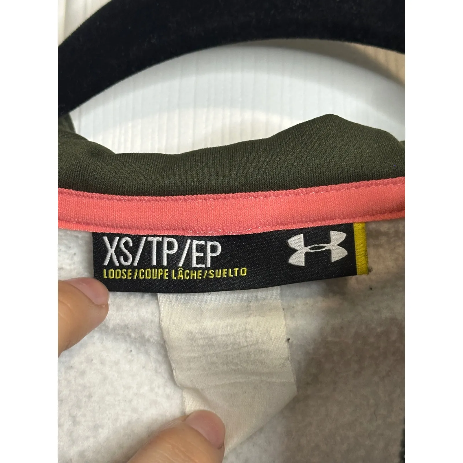 Under Armour Storm Camouflage Realtree Women's Full Zip Fleece‎ Jacket Size XS - Image 3