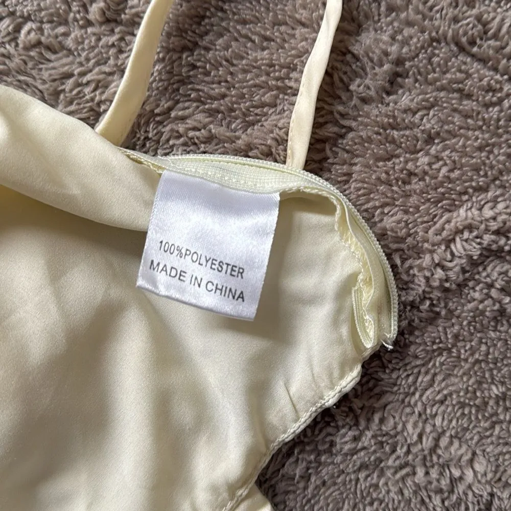 Princess Polly bandeau.  Size 4. Adjustable straps.  Zipper side. - Image 6