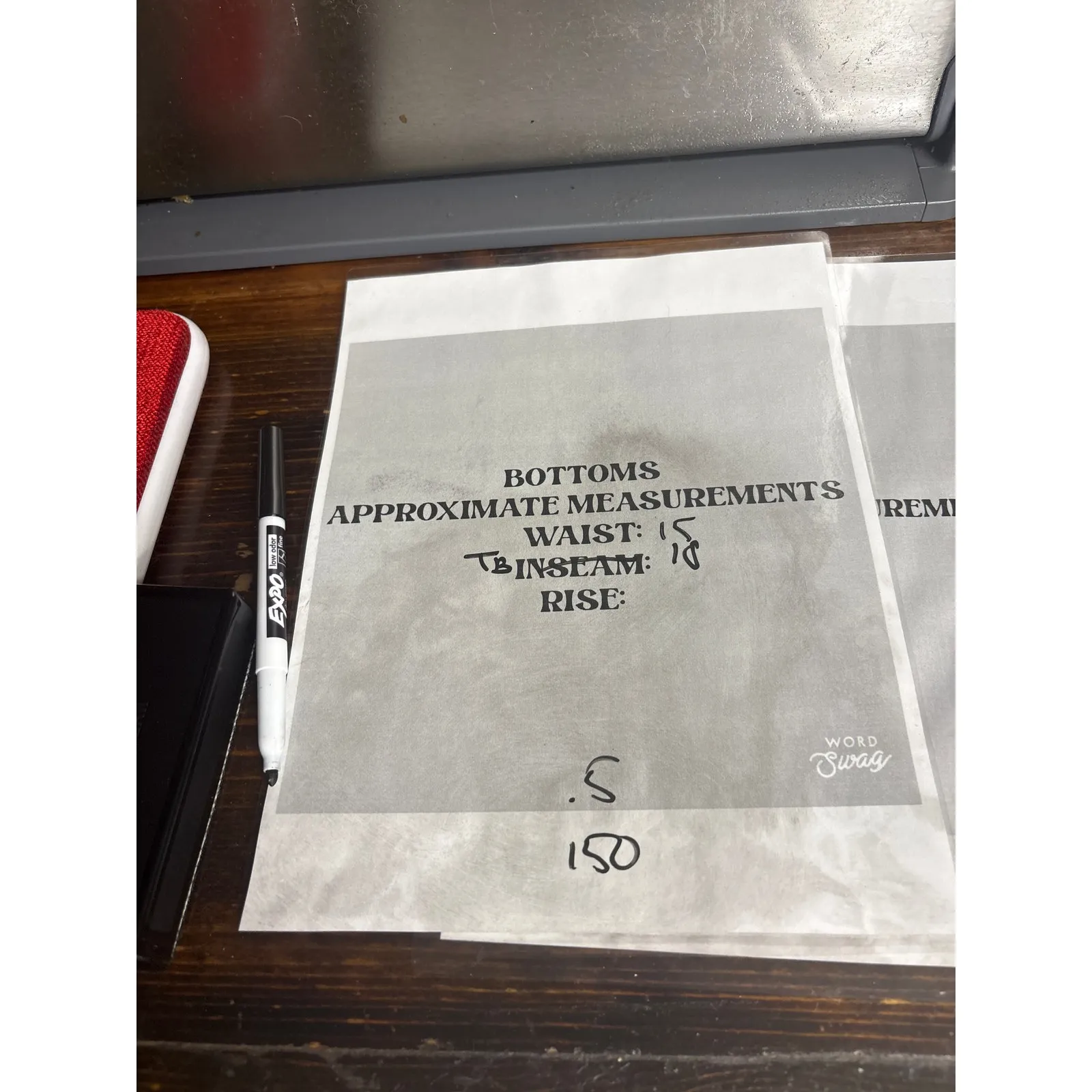 Talbots chambray Embroidered Skirt Size 2P - Image 8