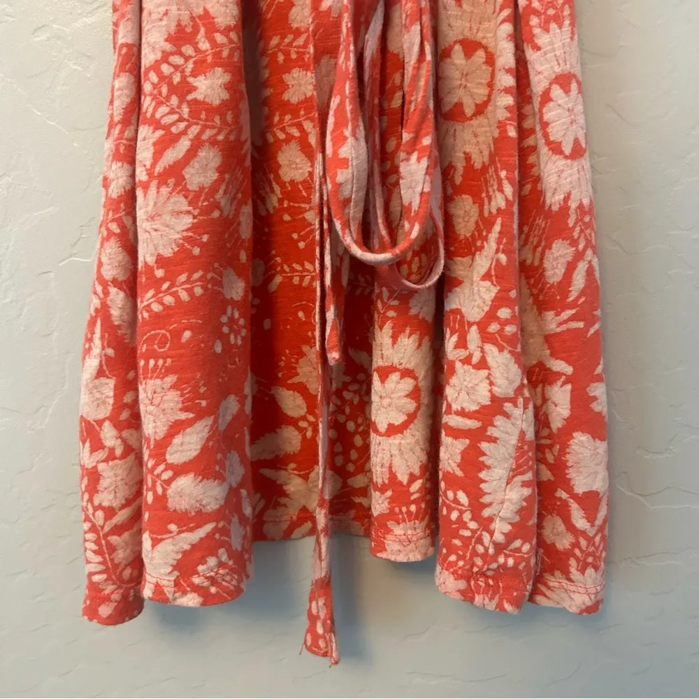 Lucky Brand orange floral print sundress size XS - Image 5