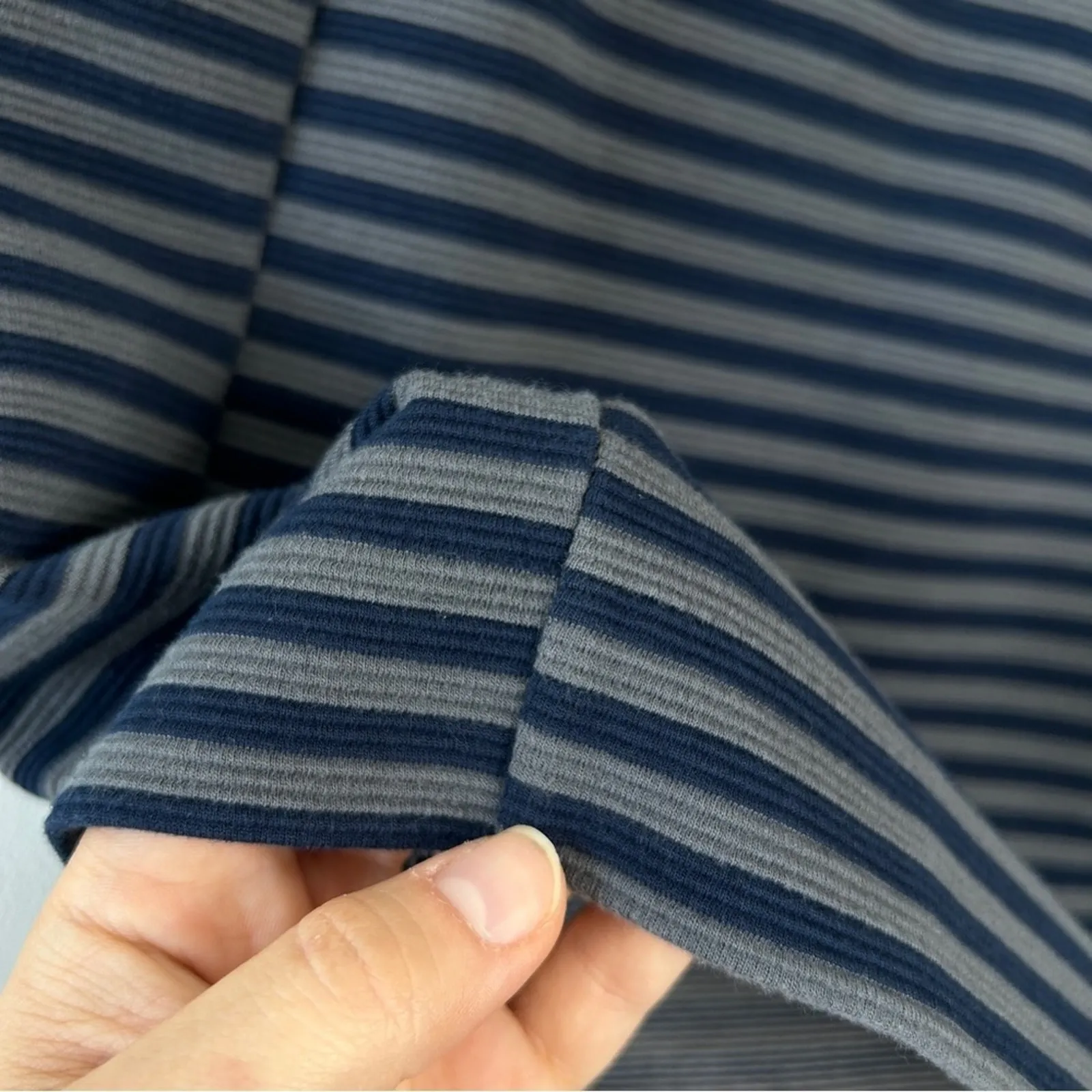 MADEWELL Mini Skirt Womens Size Medium Striped Casual Preppy Academia Twee Chic - Image 3