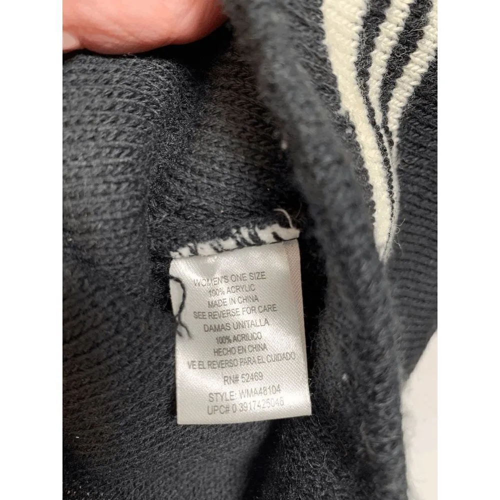 Women's Knit Hat Black - Image 2