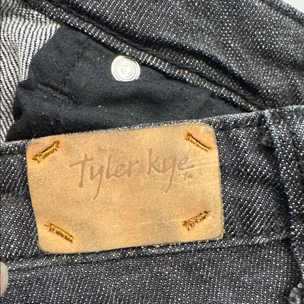 Tyler Skye London Denim Black Bootcut Jeans Size 30 EUC #5973 - Image 6