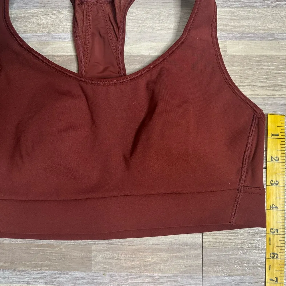 Athleta Hustle II Bra in Rust, Size 34B/C - Image 9