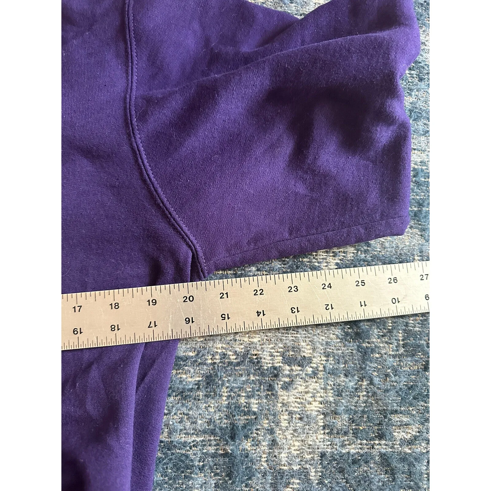 Cleveland’s Rock and Roll Hall of Fame Sweatshirt~Champion~Purple Size Small - Image 7