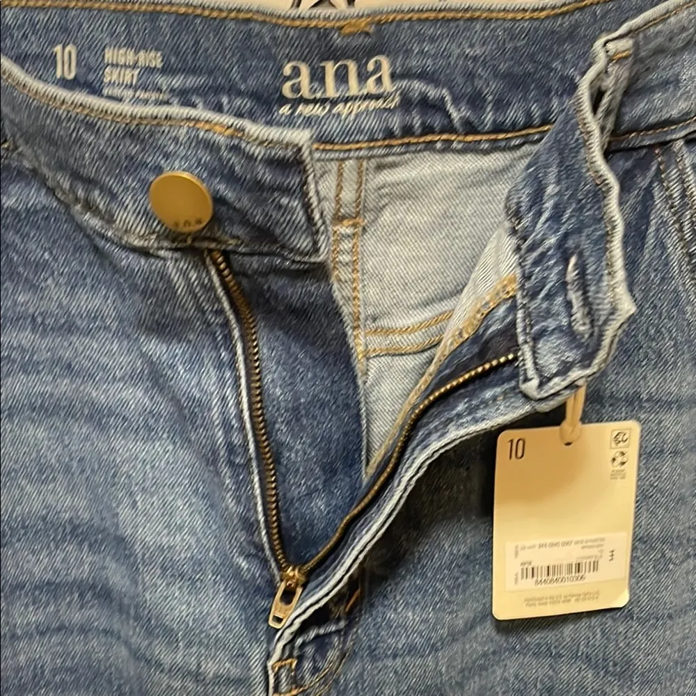 a.n.a 🦞🦞🦞BOGOHO 🦞🦞🦞 Blue Denim Cargo Skirt - Image 7